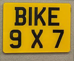 What is the cost of a 9 number plate