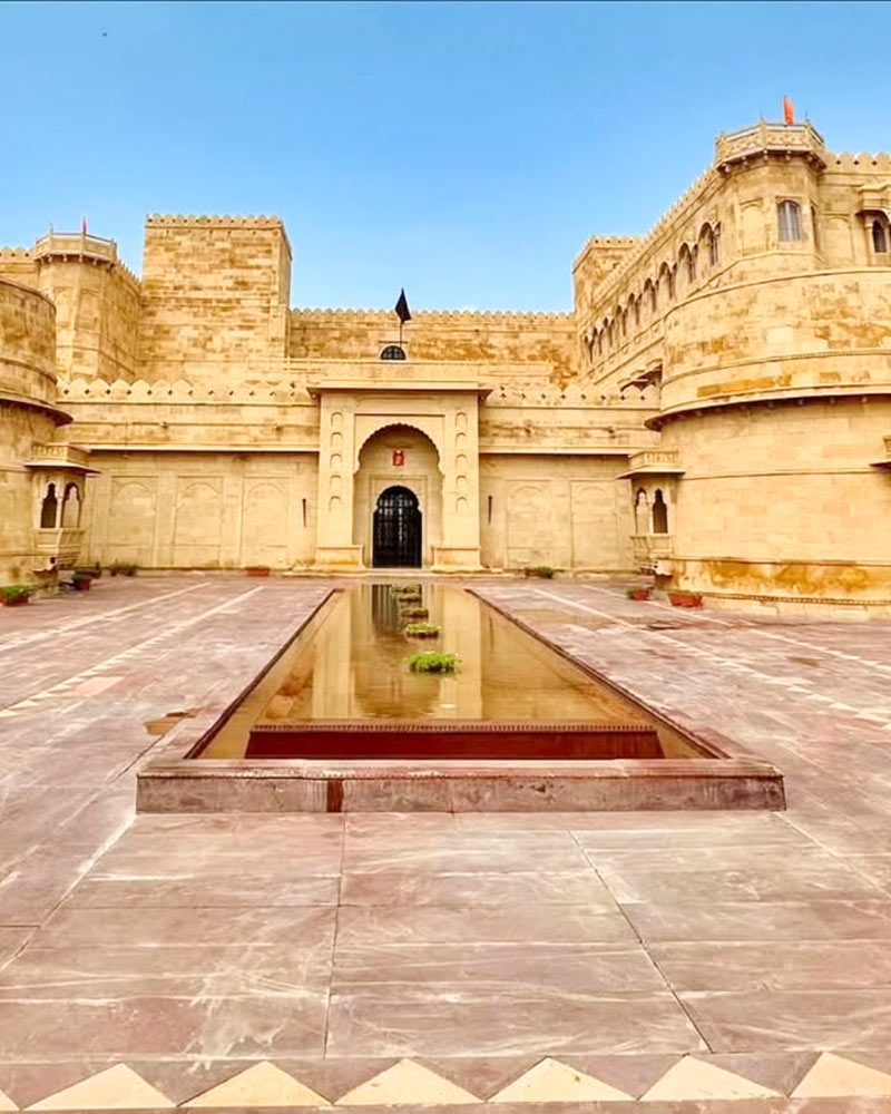 suryagarh palace jaisalmer history in hindi