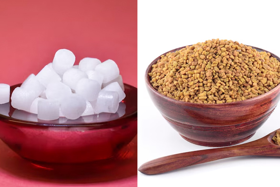 camphor or methi dana for hair