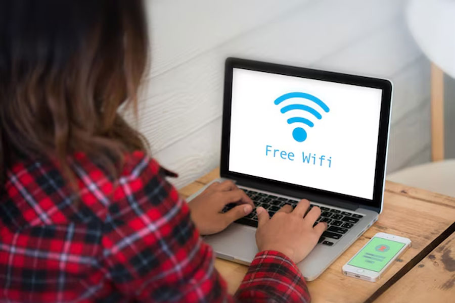 how to connect railway wifi in laptop