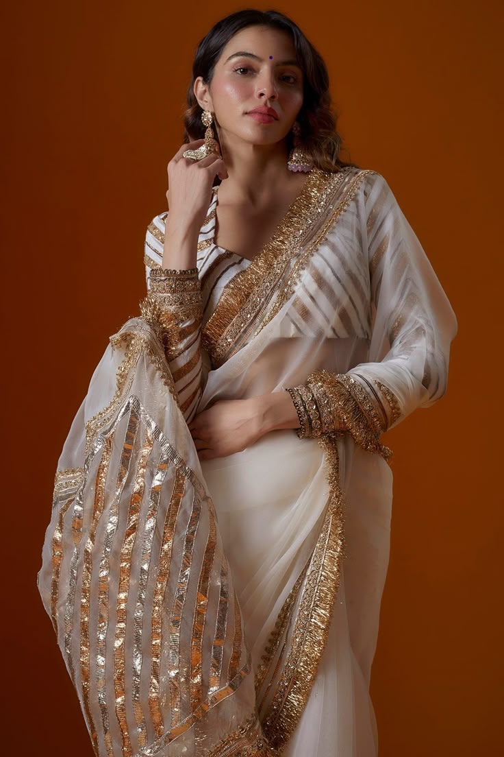 new gota patti blouse designs