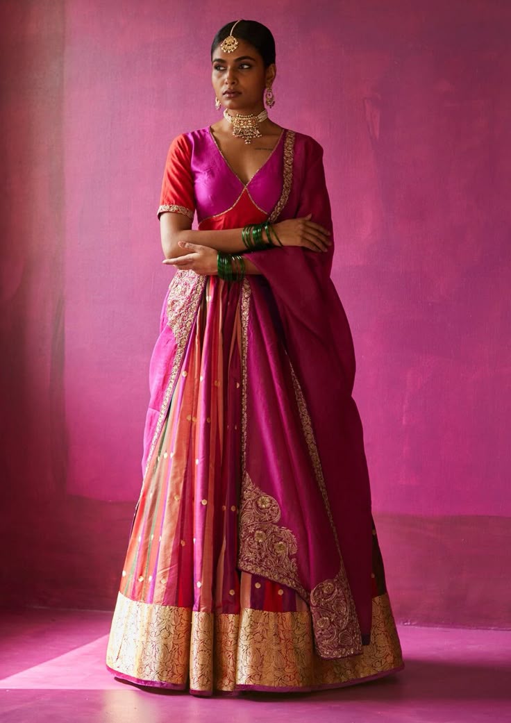 royal gota patti blouse designs