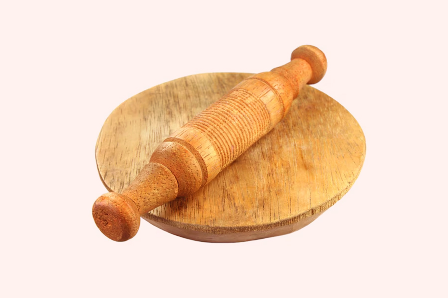 wooden rolling pin cleaning