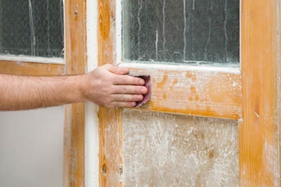 Easy door cleaning methods