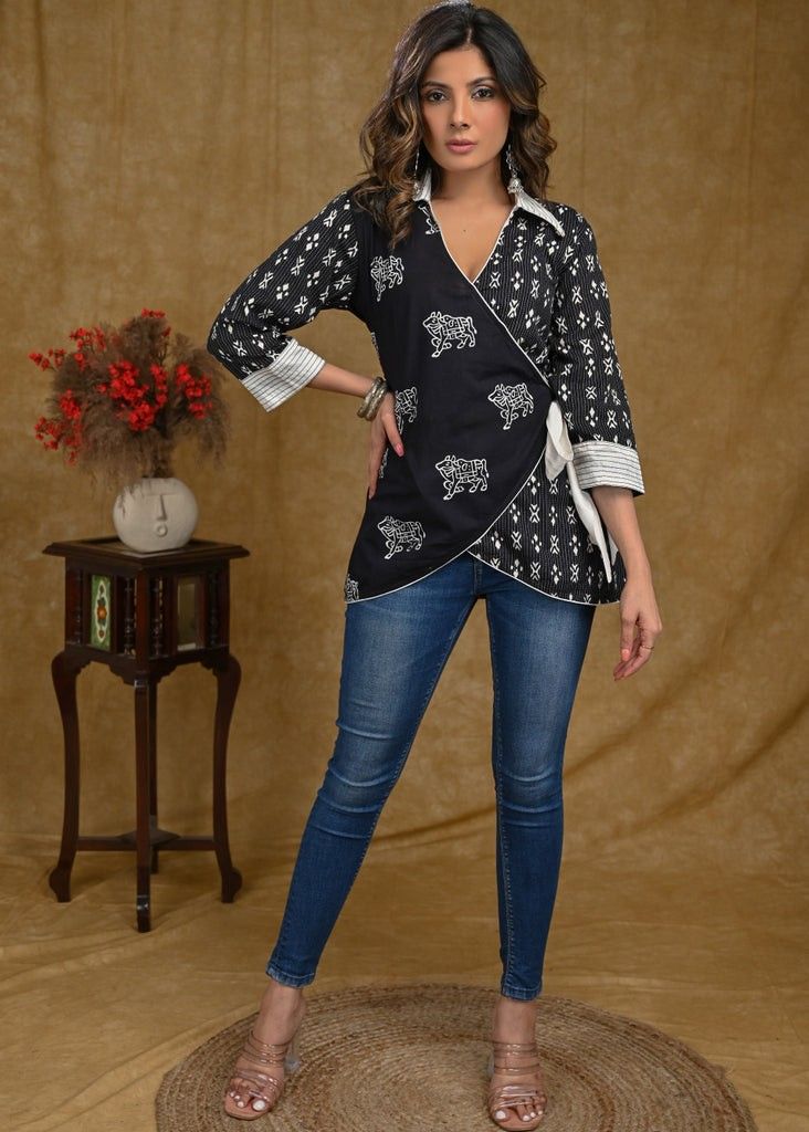 Trendy kurti for jeans