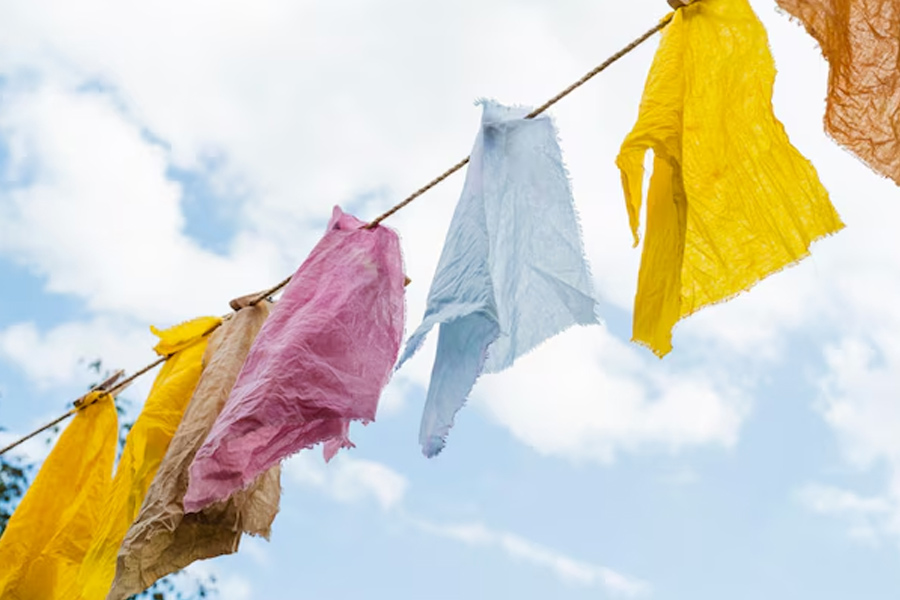 use hair dryer for drying clothes