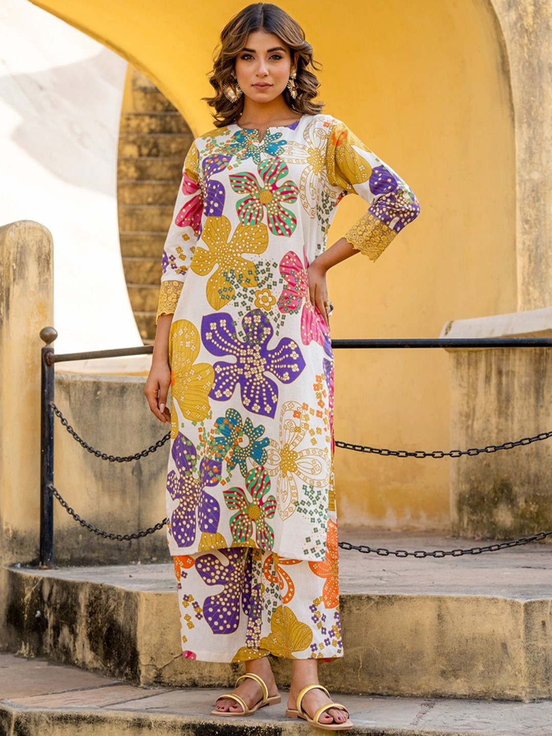 Floral print co ord set (2)