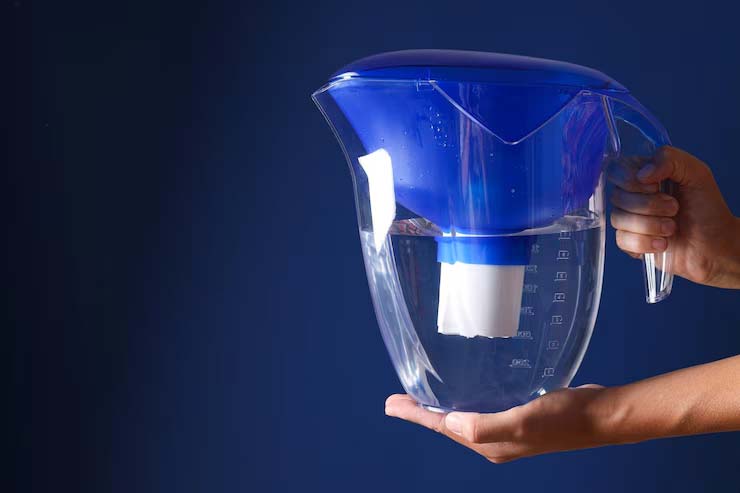 how to clean water filter at home quick