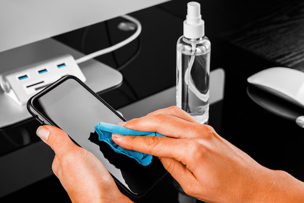 mobile phone cleaning