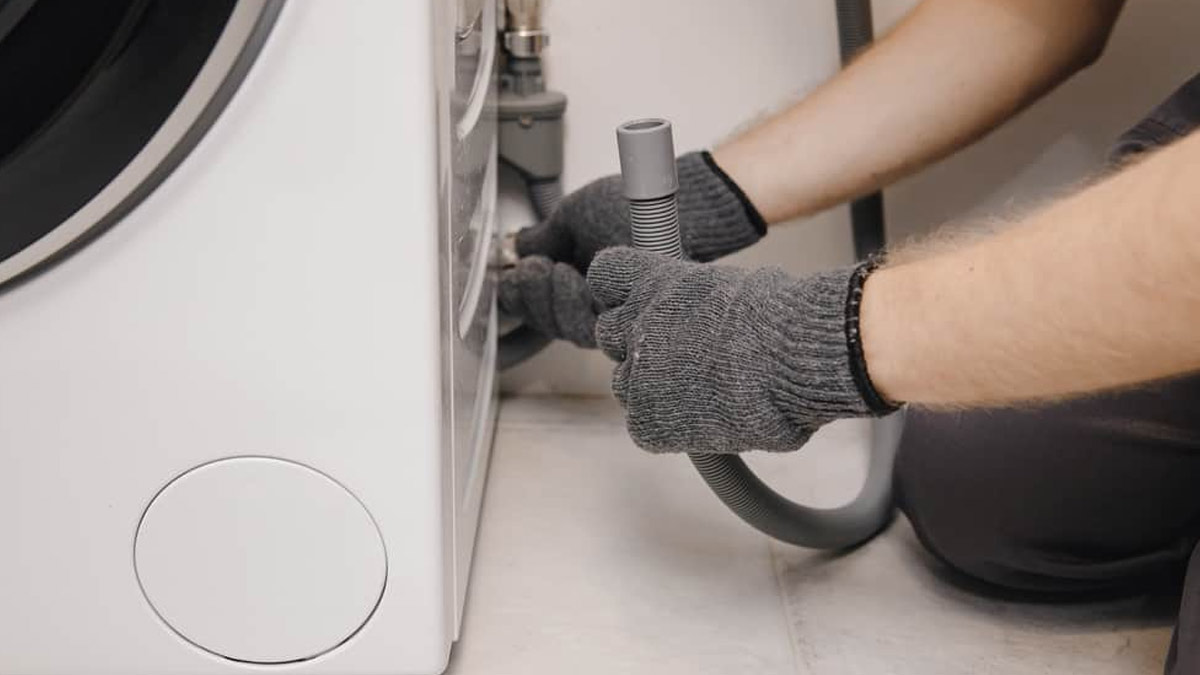 washing machine drain pipe