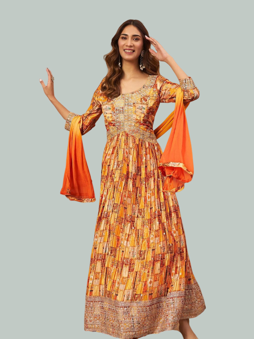 gown with dupatta designs (3)