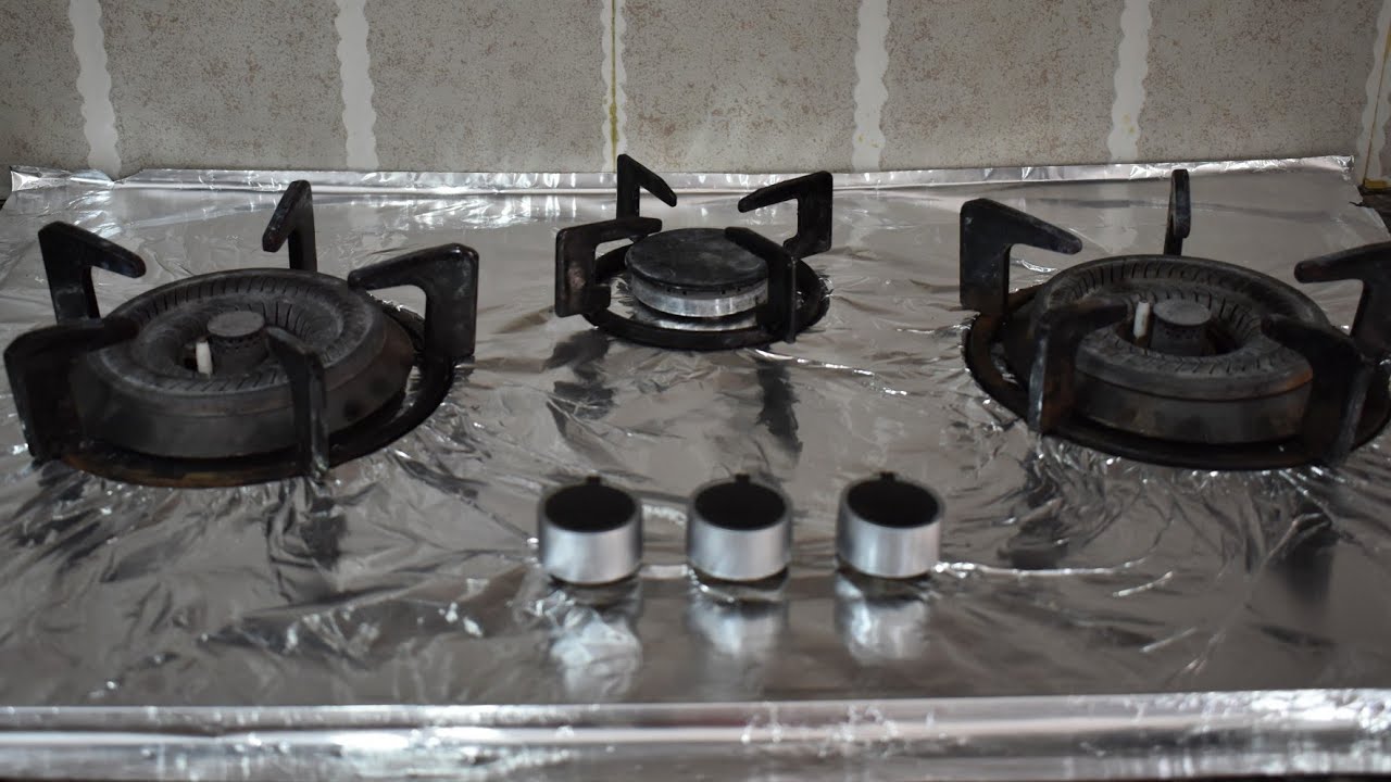 Should I put foil on the bottom of my stove