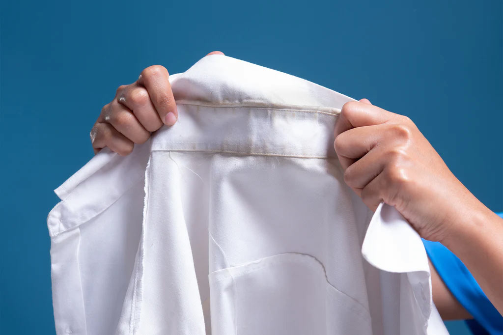 shirt collar  cleaning Tips