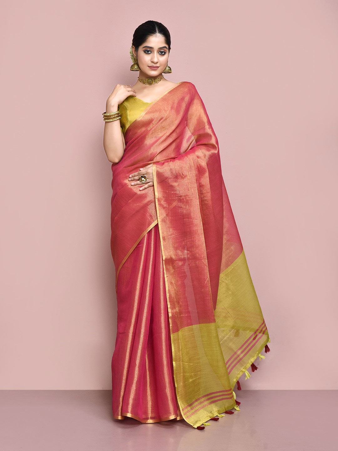 chanderi saree designs (4)