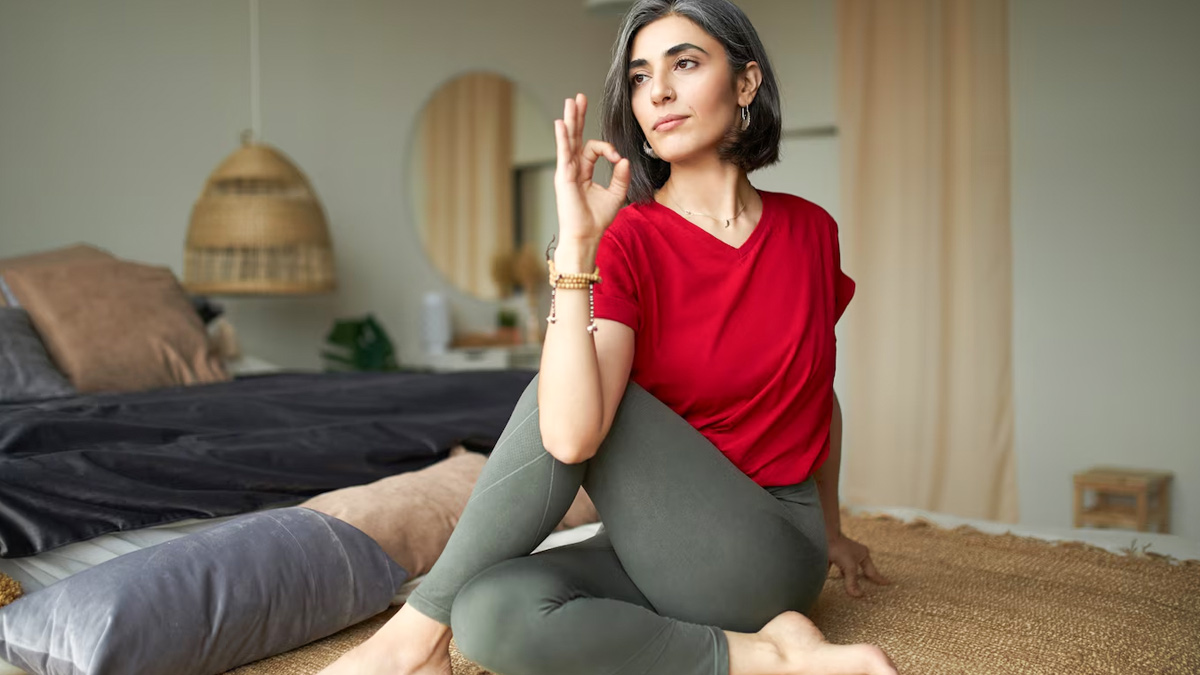 exercise to control red bluish spidery network