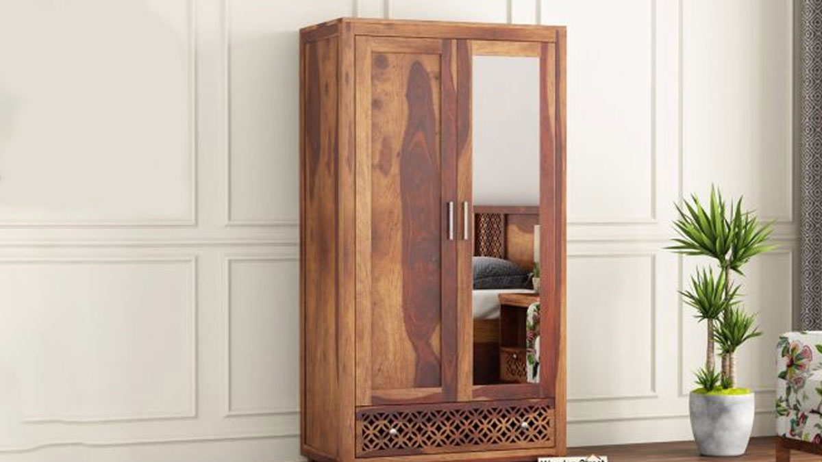 wooden cupboard