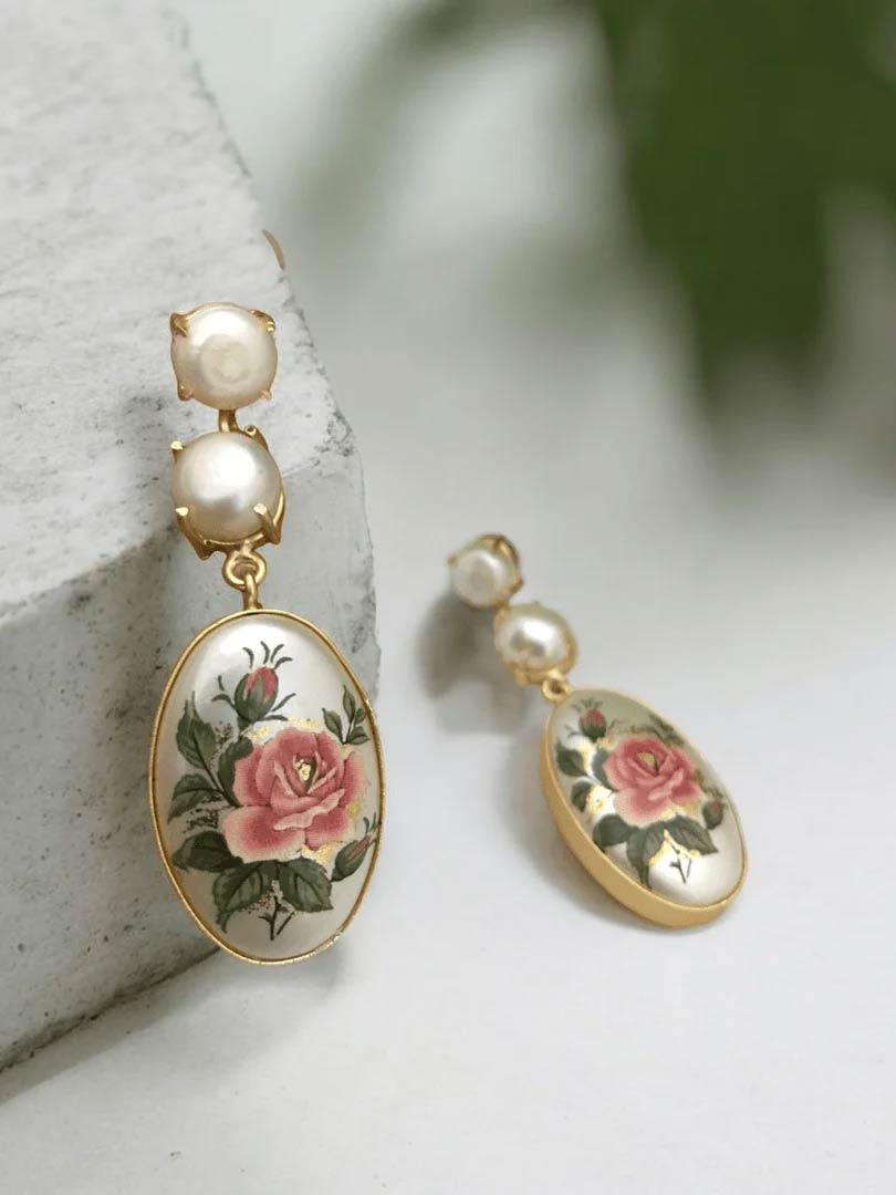 pearl earrings designs