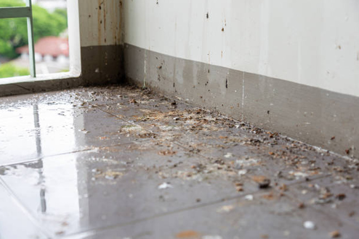 ways to clean pigeon poop