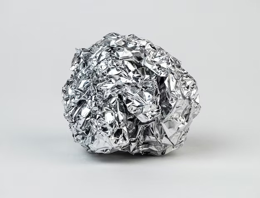 aluminium foil to remove weevils from rice