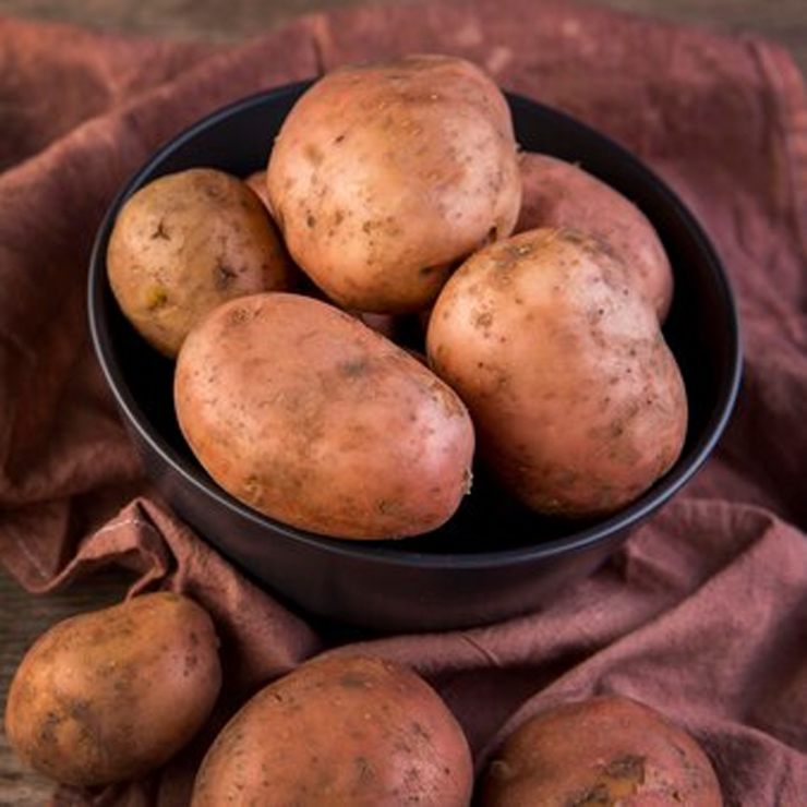 potato for cracked feet