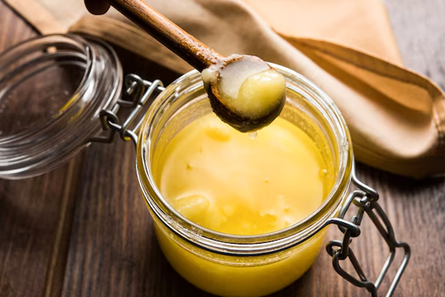 What are the steps for ghee making