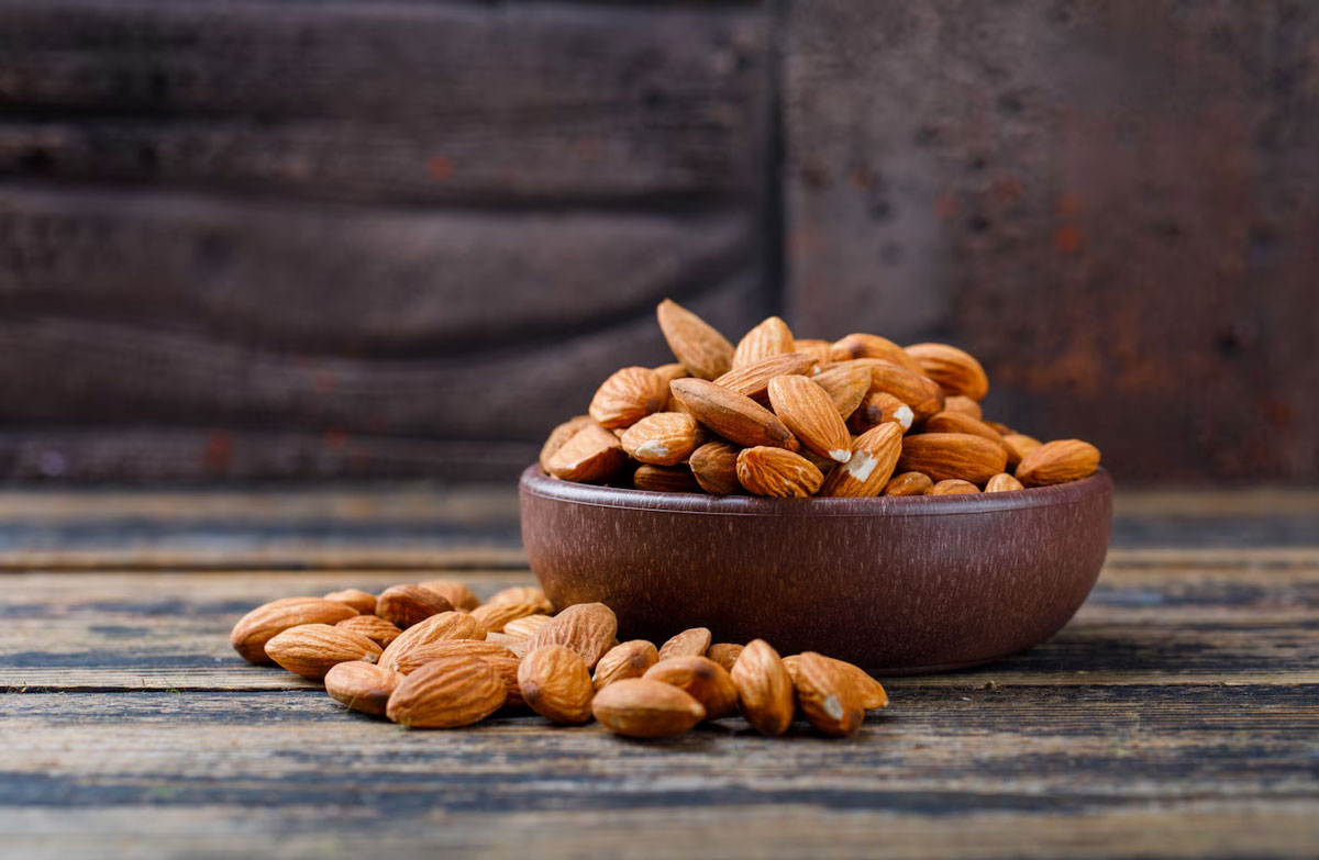 almonds to control jerks while falling asleep