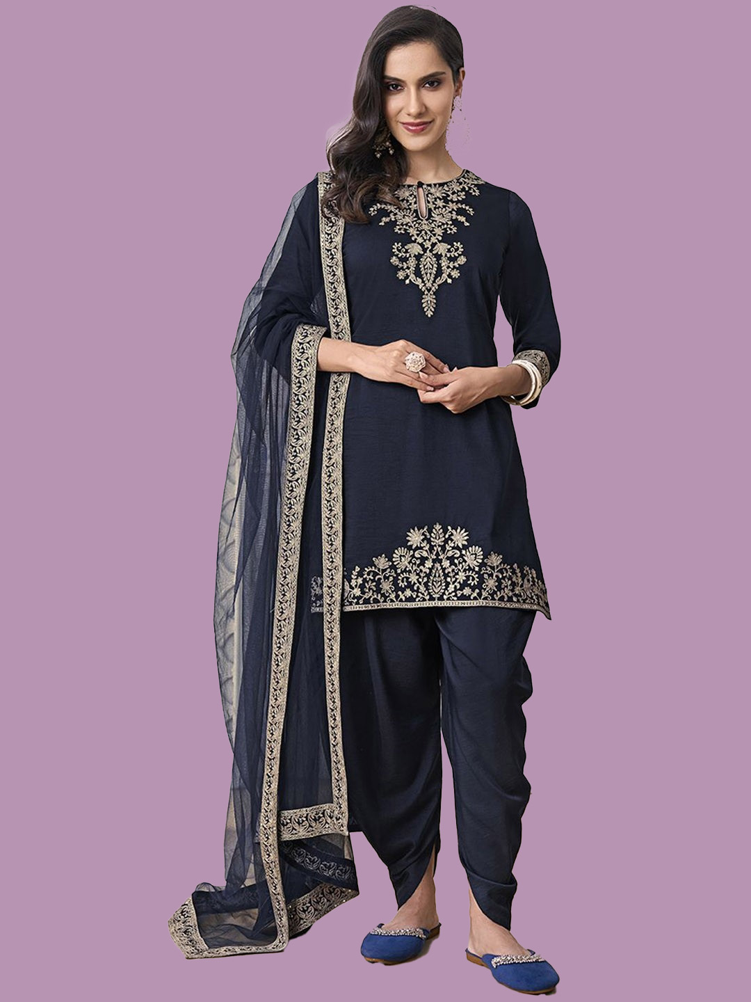 dhoti style suit l (3)