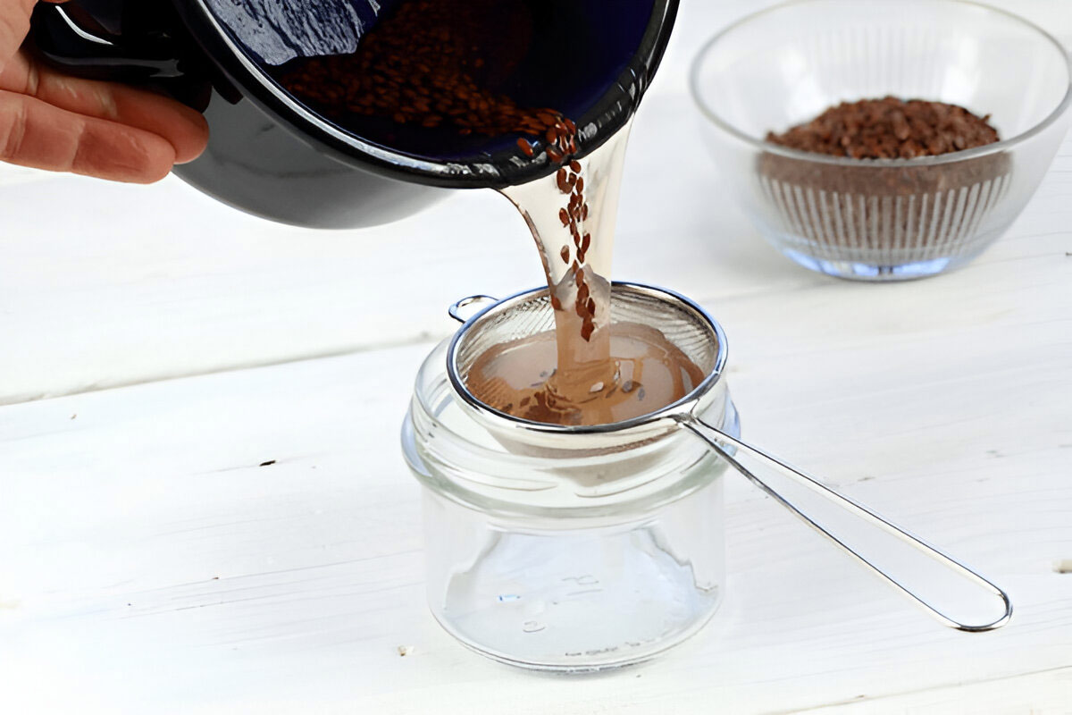 flaxseed water for healthy hair