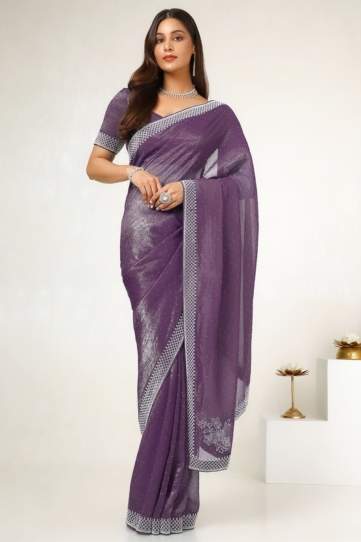 organza saree designs (6)