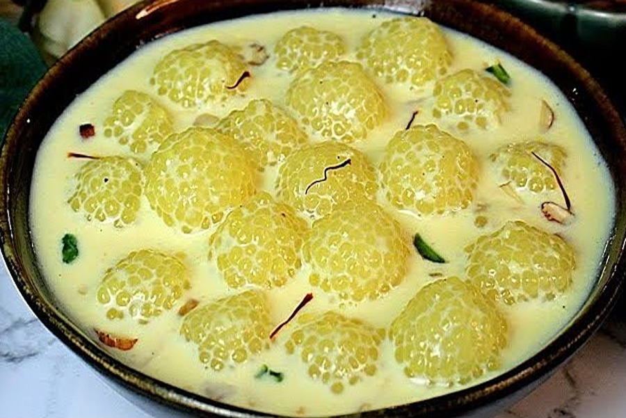sabudana rasmalai recipe hindi