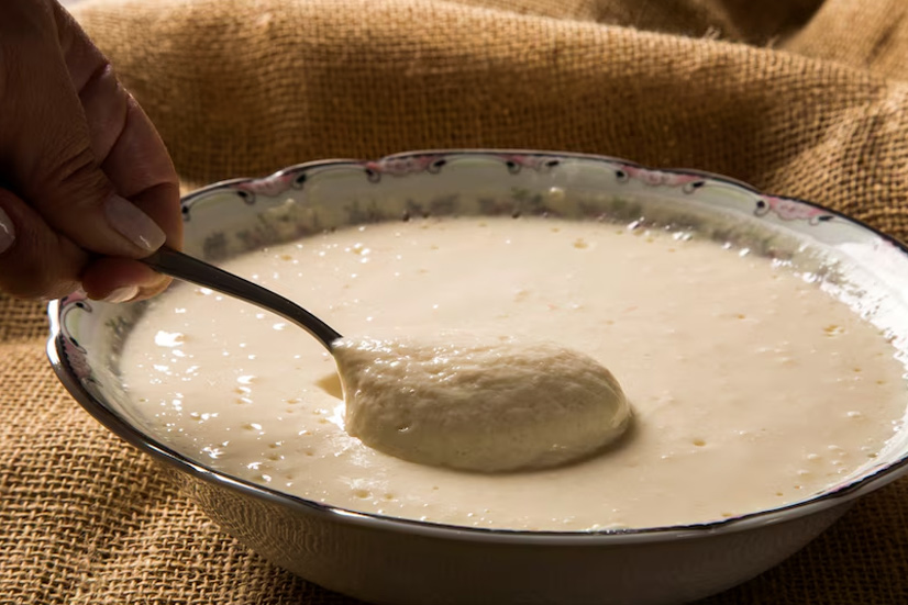 Pour the remaining water into the pots