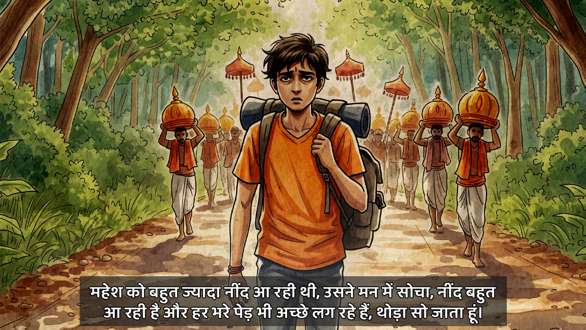 kanwar yatra turned nightmare for a man mysterious sadhu trap story in hindi2