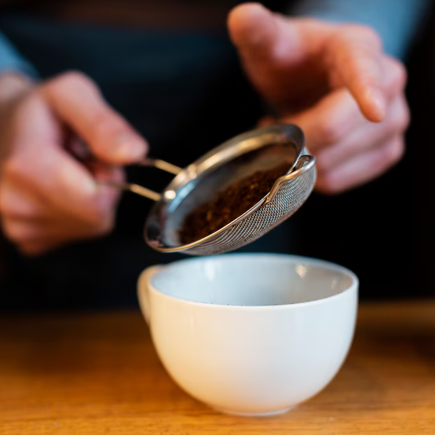 tips to clean tea strainer