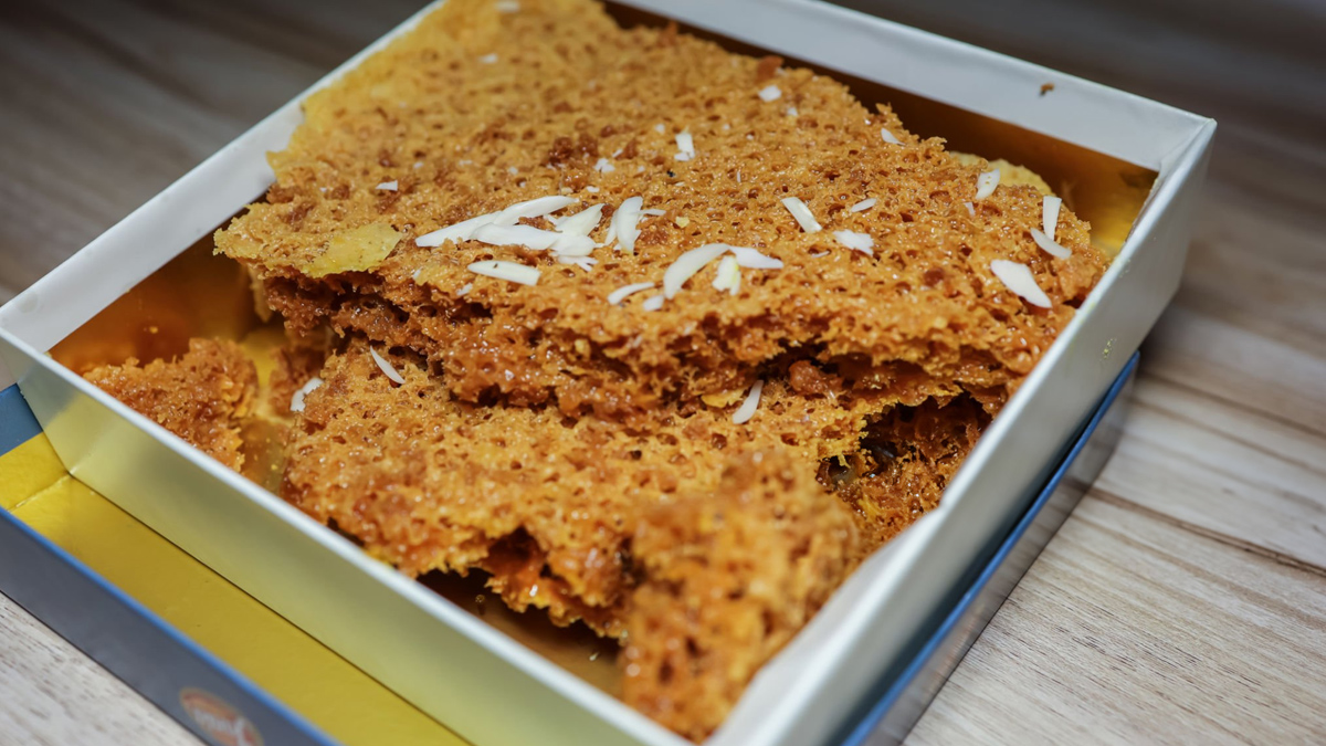 How to check Ghevar quality