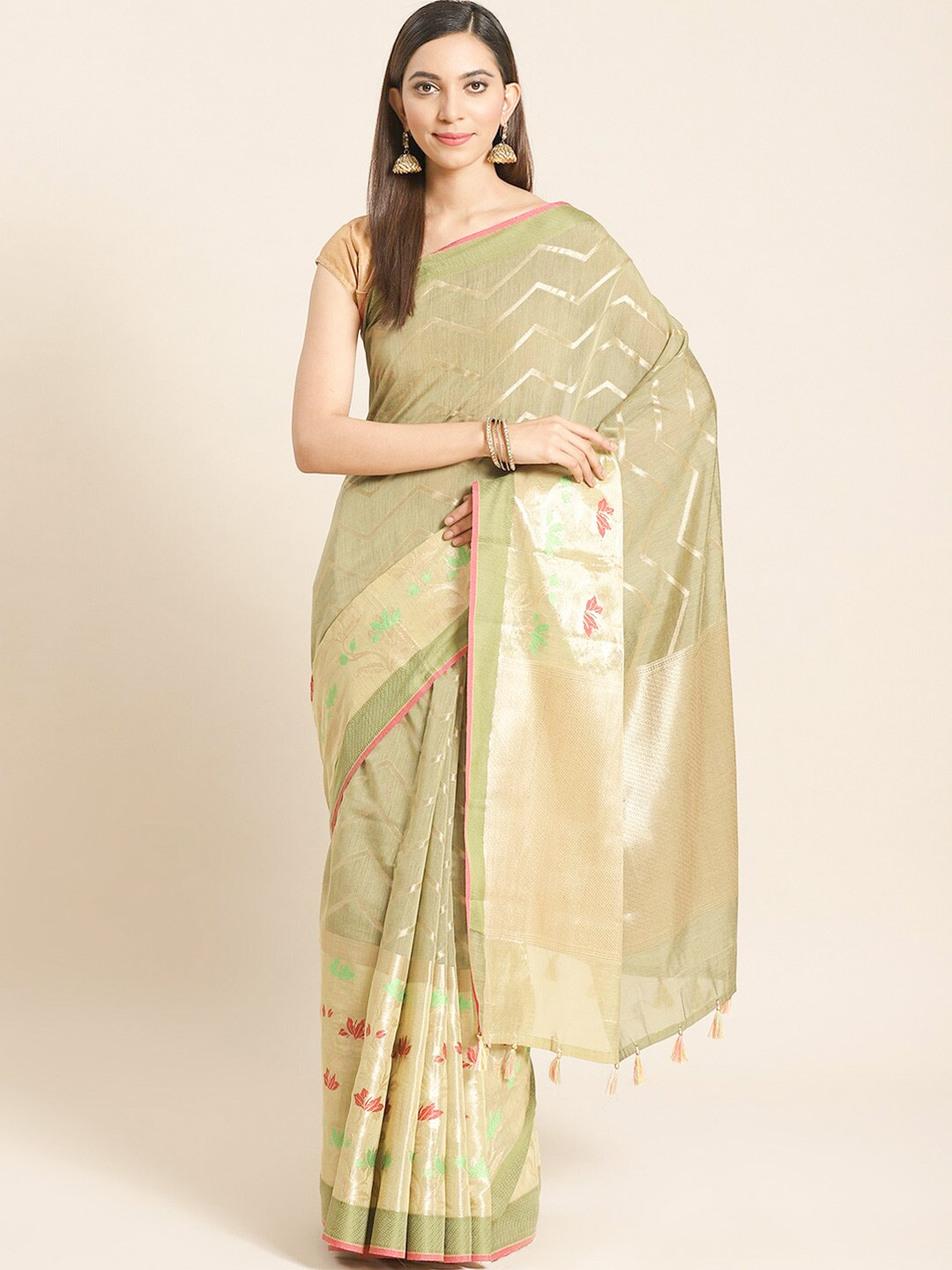 floral printed saree designs (2)