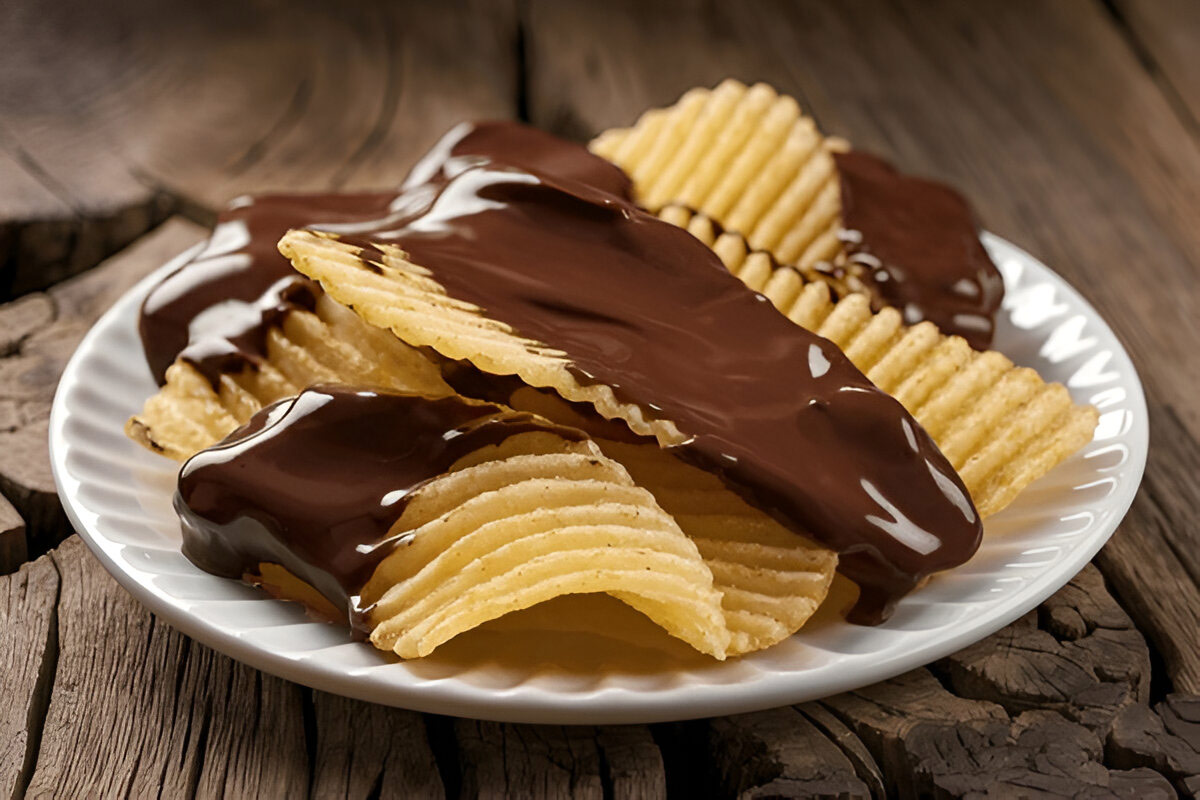 potato chips and chocolate