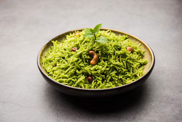 pudina pulav recipe