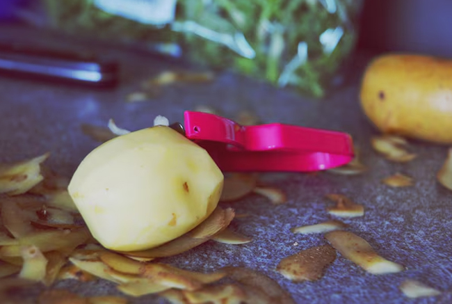 chemical treated potatoes