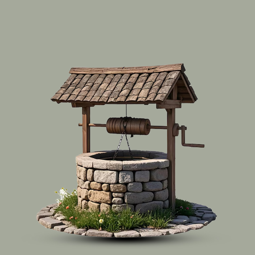 Water filling vessels are also round