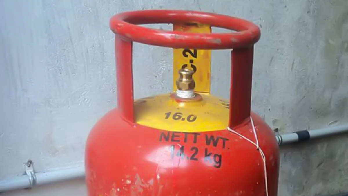 Indane gas connection process