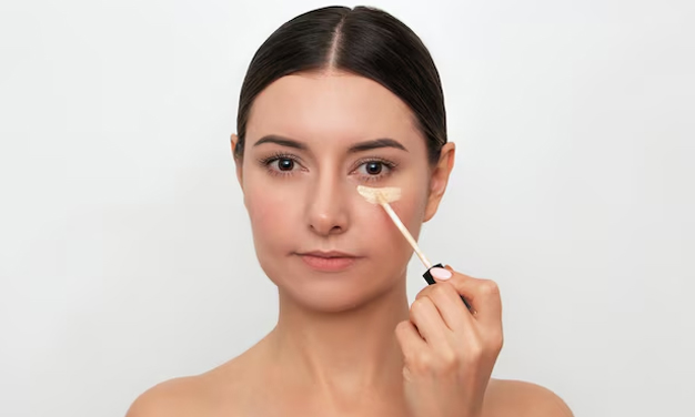 concealer application