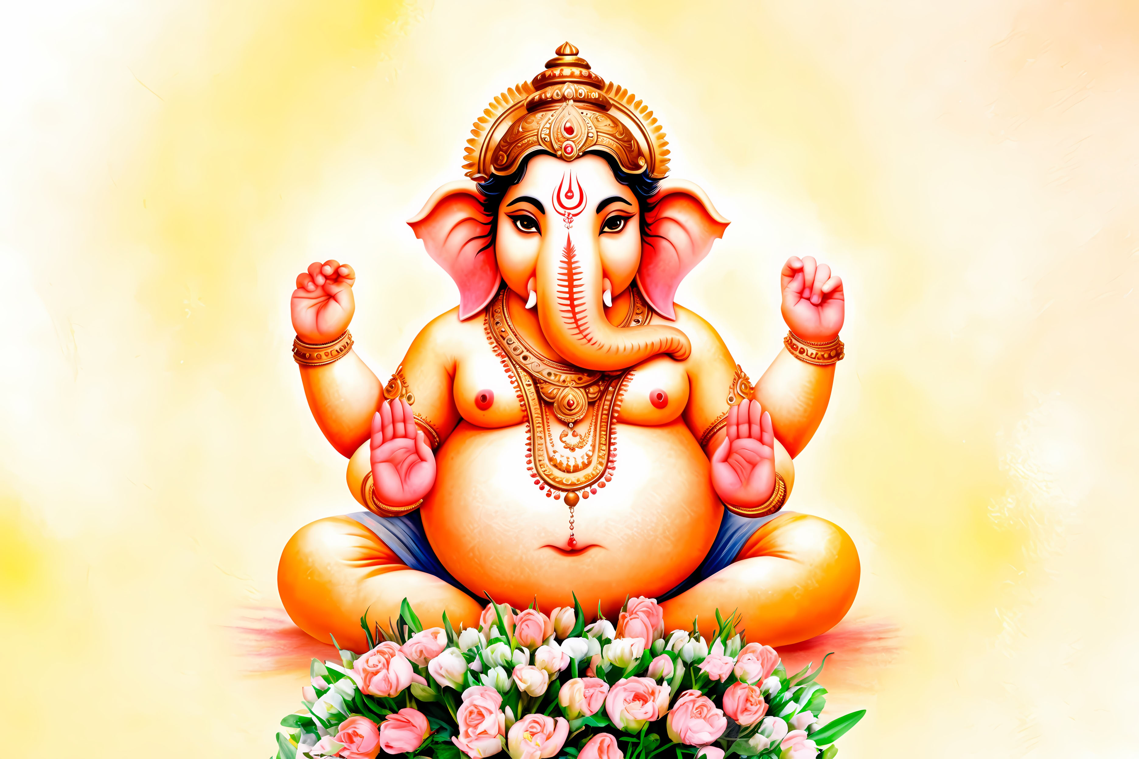 shri ganesh 108 naam puja