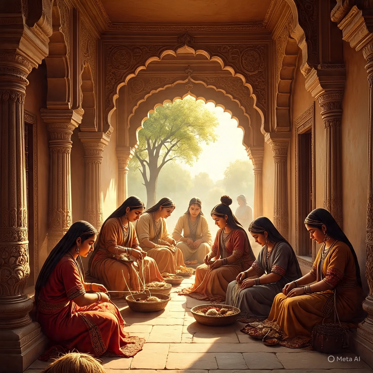 ai showed how was delhi 500 years ago