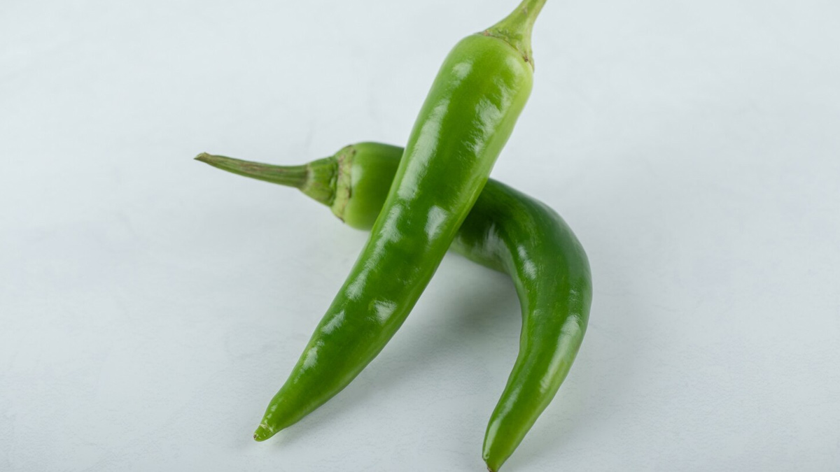 green chilli rich in vitamin c