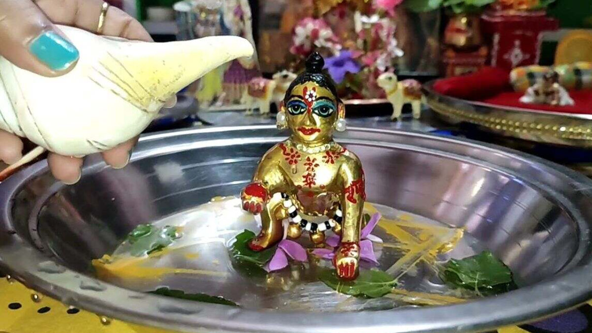 laddu gopal bath rule