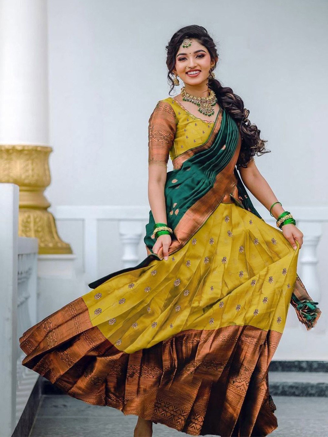 Double shade lehenga (2)