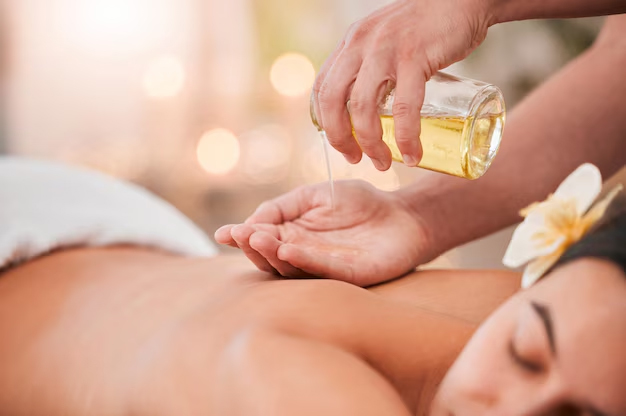 abhyanga or oil massage to improve vitamin d levels