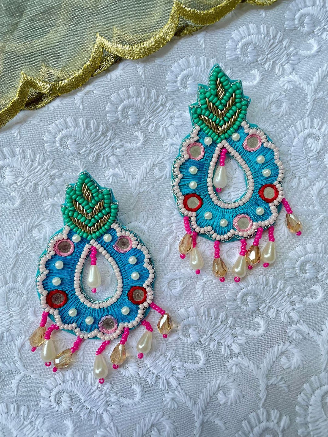 Drop earrings