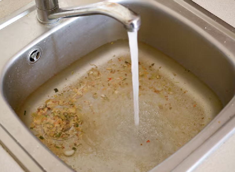 kitchn sink blockage