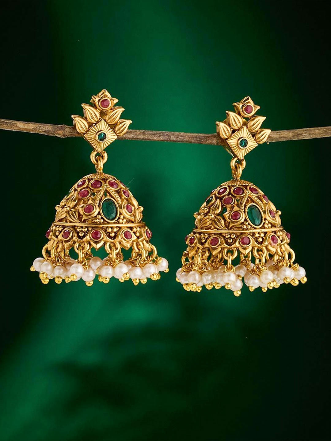 meenakari jhumki